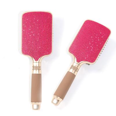 China Wholesale Price Collapsible Boar Private Label Massage Paddle Hair Brush Extension Blended Nylon Hair Brush for sale