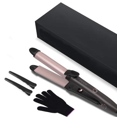 China With Wholesale Professional Ceramic Fast Curler Hair Straightener Gold Lock Key Design Irons Flat Iron for sale