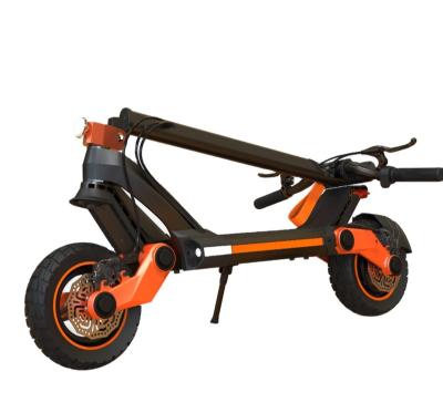 China Unisex Factory Wholesale Black Waterproof Folding High Speed Two Wheel Electric Scooter Dualtron for sale