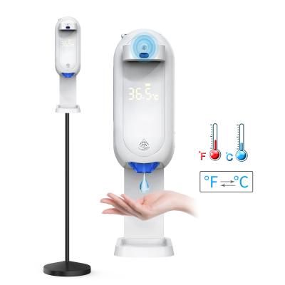 China Automatic Foam Soap Dispenser Sanitizer Alcohol Dispenser Temperature Hand Sanitizer Dispenser for sale