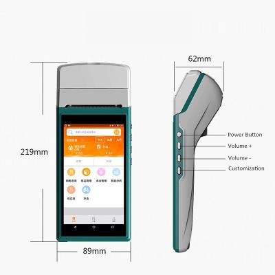 China SDK Touch Screen 3G Android POS Handheld Terminal for sale