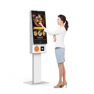 China Mall / Restaurant / Hotel / More 32 Inch Kiosk OEM ODM Contact All In One Self Ordering And Payment System Kiosk for sale