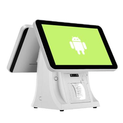 China Shopping Mall/Supermarket/Restaurants/More+ Displaying Touch POS Android Electronic Cash Register Machine Retail Cashier All In One POS Systems for sale