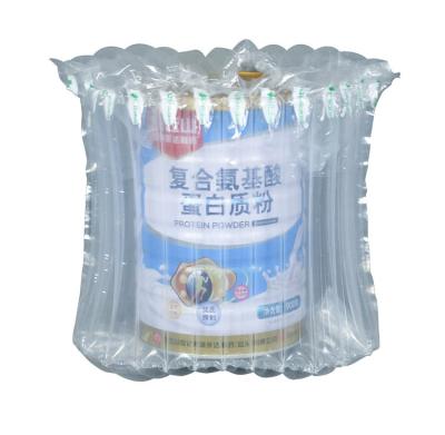 China Recyclable Air Column Packaging Bag For Protected Milk Powder AirBaker Carry Air Bubble Bag for sale