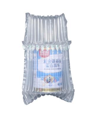 China Recyclable Quality Packaging Milk Power Can Bag Air Cushion Bags Inflatable Air Columns Packaging Bags for sale