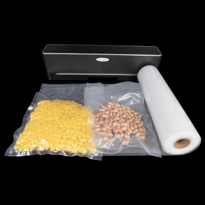 China BIODEGRADABLE PA PE Saver Food Vacuum Bag Transparent Airtight Seal Food Packaging Bag Add 30 Percent Recycle Material for sale