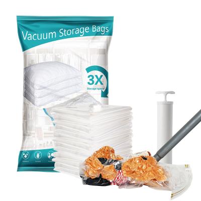 China Contemporary Vacuum Compressed Bag For Clothing Space Saver Vacuum Storage Bag for sale