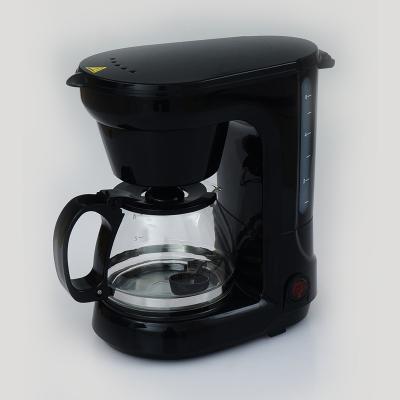 China Single serve 0.75L 5 cup drip coffee maker machine for sale