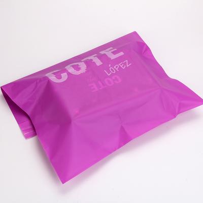 China Custom Biodegradable Sun Poly Self Adhesive Pink Plastic Self Adhesive Poly Mailer Bags For Cosmetics Package for sale