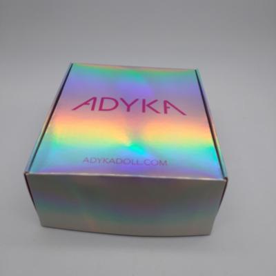 China Sunnature Recyclable Luxury Custom Cosmetics Makeup Skin Care Products Packaging Hologram Cosmetic Paper Box for sale