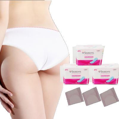 China Breathable Butterfly Charcoal Bamboo Panty Liners Women Manufacturers for sale