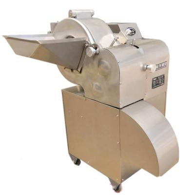 China snack factory vegetable carrot dicer/cheap price fruit apple cutting machine ham sausage salami slicing machine for sale