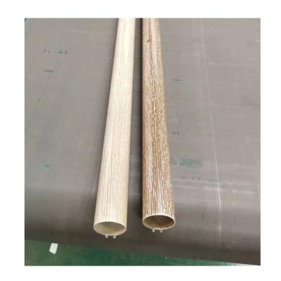 China Powder On Best Design 3D/4D Wood Grain Effect Powder On Powder Decoration Equipment For Aluminum Profile for sale