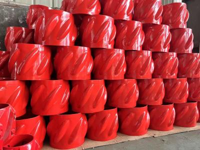 China Rustvrij staal behuizing Spiraal Solid Rigid Centralizer API 10D Te koop