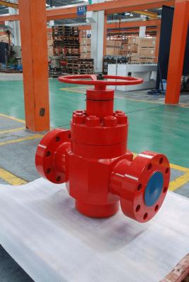 China API 6A Manifold Manual Hard Seal Flange Wellhead Hydraulische poortklep voor de olie- en gasindustrie Te koop