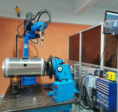 China Metal Welding Stainless Steel Aluminum Pipe Automatic TIG Argon Arc Welding Robot Arm Welding Machine for sale