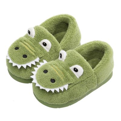 China Hot Selling Soft Warm Toddler Baby Kids Animal Slippers Winter Anti-Slippery Cute Boys And Girls Indoor Cute Slipper For Kids for sale