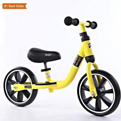 China Istaride Newest Design 12 Inch Kids Balance Bike Sepeda Balita Steel Kids Push Up Bicycle 2-6 Years First Bike for sale