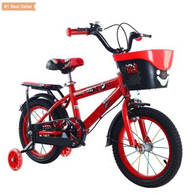 China Istaride cheap price carbon steel frame kids bike for 3-10 years with instant training wheel kids bike for sale