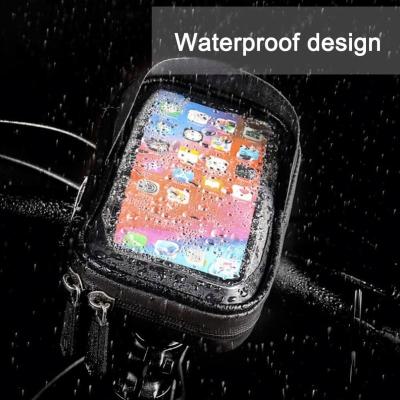 China Istaride Tube Bicycle Bag Phone Mount Bike Phone Support Waterproof Case Frame Top Mount for sale