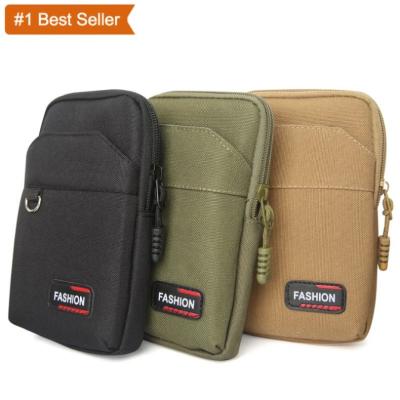 China Water Proof Istaride Nylon Tactical Bag Molle Waist Fanny Pack Men Phone Pouch Outdoor Camping Hunting Tactical Waist Bag for sale