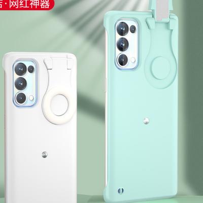 China TPU-100% Eco-friendly For Oppo Reno 5 Pro Case Magic Square Silicone Lens Case Protective Cover for sale