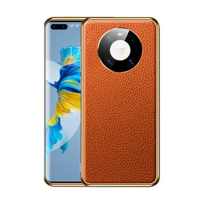 China Leather Better Leather For Huawei Case Logo Mobile Phone Case New Luxury OEM Design For Huawei Mate for sale