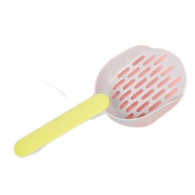 China Sustainable Pet cat sand shovel Round Open ABS plastic Pet Cat Litter Scooper cleaning tool Home pet supplies will and sandy for sale