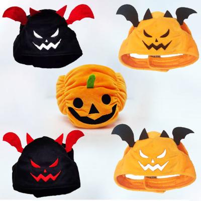 China Sustainable Pet cat dog pumpkin hat Halloween Halloween headwear Small Easter big dog funny hat for sale