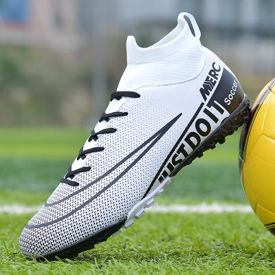 China Nanhu Dresser Sports Kids Soccer Boots Soccer Shoes Indoor Custom Summer White Orange Turf For Men Boys Fashion Black for sale