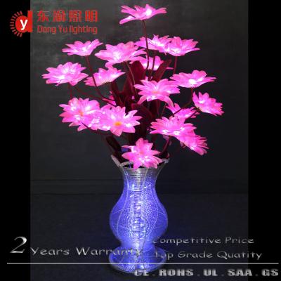 China High quality vase lotus simulation store new arrival electric garland at flowerunder for sale