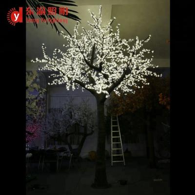 China Garden Led Tree Led Light Single Color Or Color Changing LED Cherry Tree New Year Decoration for sale