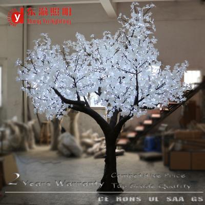 China 3.0 Meter Artificial Natural Outdoor Maple Tree Trunk Decoration White Led Light 300*280cm for sale