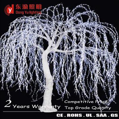 China Yard Garden Street Road Decoration LED Artificial Willow Twig Tree Hanging Lights for sale