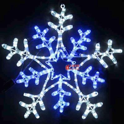 China IP65 Customizable Waterproof Holiday Pattern Decoration Snowflake Sculpture Lights Outdoor Lighted for sale