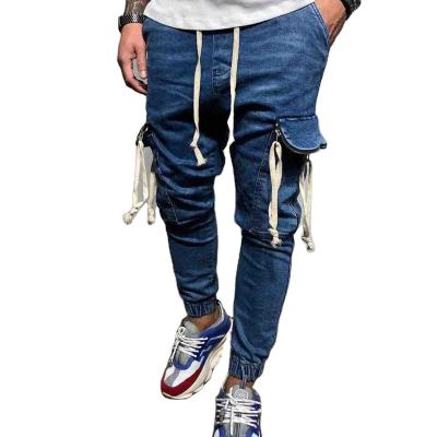 China Soft Comfortable And Breathable Fashion Design Mens High Jeans With Zipper for sale