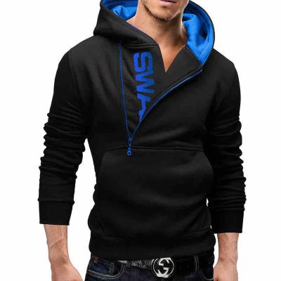 China Anti-Wrinkle Anti-Wrinkle Breathable Windproof Cotton High Quality Plain Plus Size Hoodie Men for sale