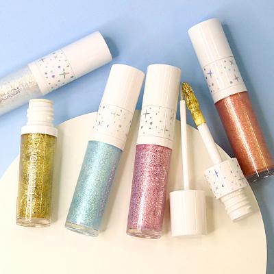 China Factory Sale Various Types Waterproof Shape Glitter Liquid Eyeshadow Shinning Customized for sale