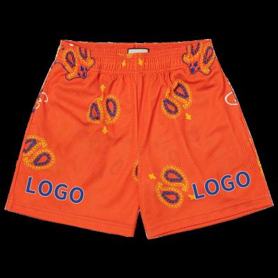 China Wholesale Hot Sale Mens Breathable Shorts With Mesh Shorts With Custom Logo Full Pattern Sports Compression Pants ES009 for sale