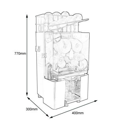 China Best Quality Home Bar Hotel Restaurant Orange Fresh Commercial Lemon Juice Extractor Machine for sale