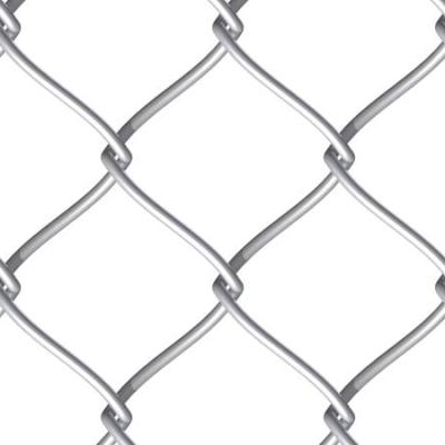 China Fence Low Price Galvanized Chain Link Fence Diamond Wire Mesh For Farming Rural for sale