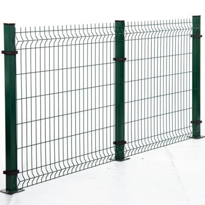 China Easily Assembled High Security 1.8m 3d Curved Welded Wire Mesh Panel For Garden Park for sale