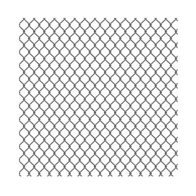 China Hot Selling Easily Assembled Hot Dip Galvanized Chain Link Wire Mesh Fence For Garden Sport Fence for sale