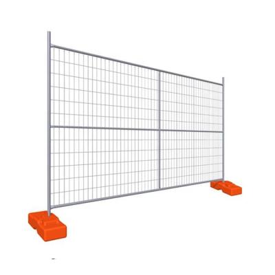 China Easily Assembled Lower Temporary Price Construction Metal Fence Panels 150x150mmx2.1mx2.4m for sale