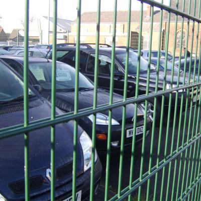 China Easily Assembled Twin Bar Steel Welded 656 Wire Fence Cheap Price 2D Double Barrier for sale