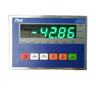 China High Accuracy Stainless Steel LCD Scale Indicator Bench Scale Measuring Instrument for sale