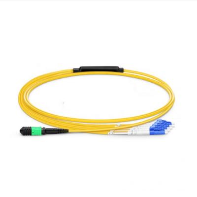 China High Quality Best Price MPO Female To LC UPC Duplex OS2 Single Mode Breakout Cable for sale