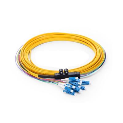 China FTTH FTTB FTTX Network Customized LC/SC/FC/ST/LSH 4-48 Fiber Optic Fiber Pigtail for sale