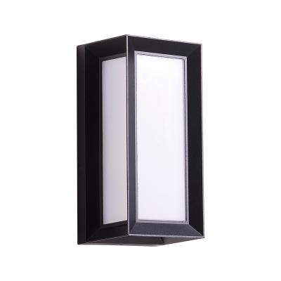 China Outdoor Tempered Glass LED Wall Light IP67 18w 30w Motion Sensor 50w Outside Lighting LED Wall Mounted Wall Light for sale