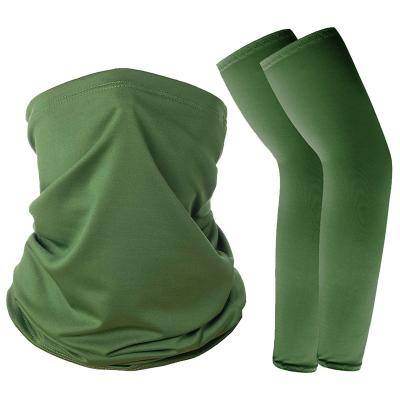 China Sun protection Fashionable sports polyester neck scarf, suitable for outdoor sports riding for sale